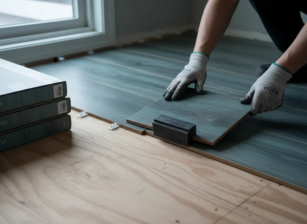 Luxury Vinyl Plank Installation company in Deloit, IA